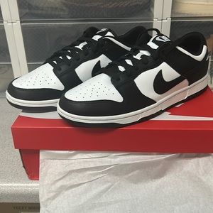 Nike dunk low retro white/black white (panda) men’s size 11 DEADSTOCK W/ Box